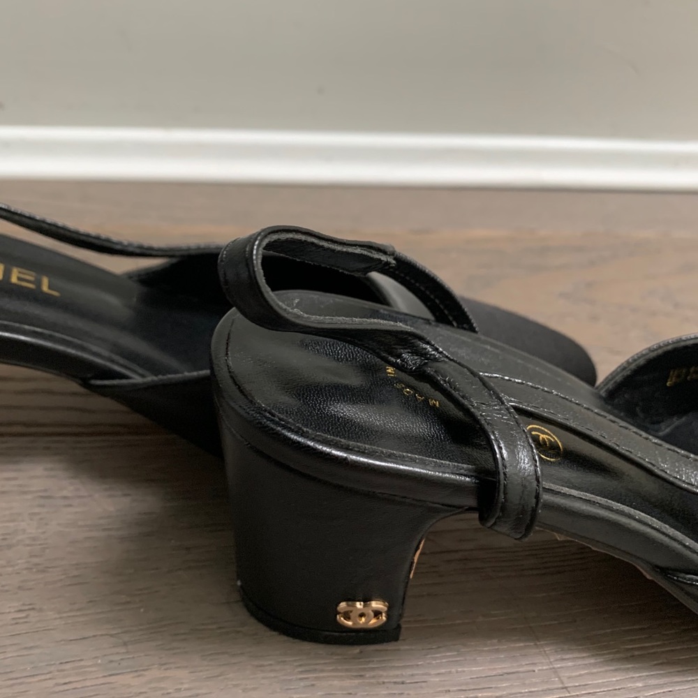 Black heels